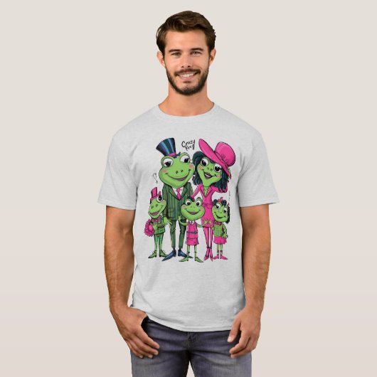 Crazy Frog Familyt Shirt (Vorne ganz)