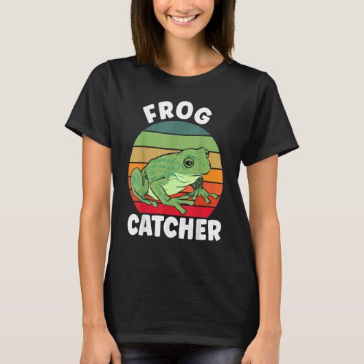 Crazy Frog  Froschflüsterer Froschfänger T-Shirt (Vorderseite)