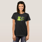 Crazy Frog I Just Really Like Frogs Ok T-Shirt (Vorne ganz)