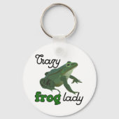 Crazy Frog Lady Frog Liebesgeschenke Schlüsselanhänger (Vorderseite)