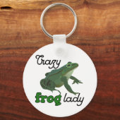 Crazy Frog Lady Frog Liebesgeschenke Schlüsselanhänger (Vorderseite)
