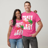 Crazy Frog Lady Funny Amphibien Eigentümer von Lov T-Shirt (Unisex)