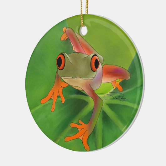 Crazy Frog Ornament mit Hintergrund (Links)