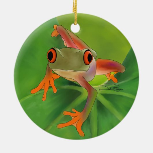 Crazy Frog Ornament mit Hintergrund (Hinten)