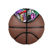 Crazy Frucht und Gemüse Graffiti Mini Basketball (Rechts)