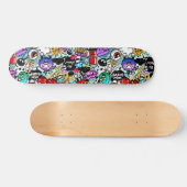 Crazy Frucht und Gemüse Graffiti Skateboard (Horizontal)