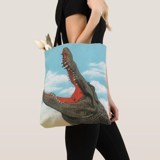 Crazy Fun Alligator Chomp Schulter Tasche (Von Nahem)