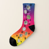 Crazy Fun Socken mit Hunde-Bildern - Hunde-Foto (Links - Außen)