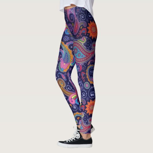 Crazy Funky Paisley Leggings (Links)