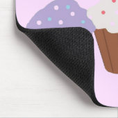 Crazy für Cupcakes Mousepad (Ecke)