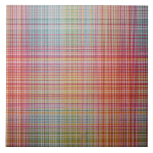 Crazy für Kariert Fliese (Vorderseite)