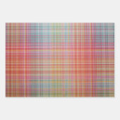 Crazy für Kariert Geschenkpapier Set (Vorderseite 2)