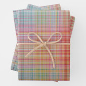 Crazy für Kariert Geschenkpapier Set (Beispiel)