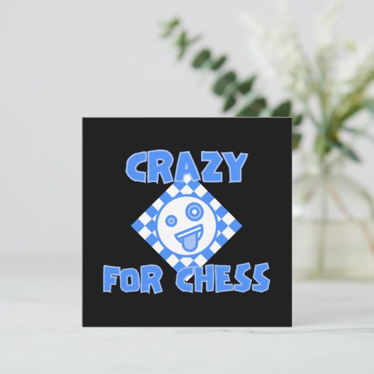Crazy für Schach (Stehend Vorderseite)