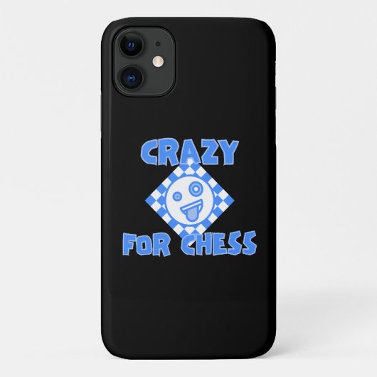 Crazy für Schach Case-Mate iPhone Hülle (Rückseite)