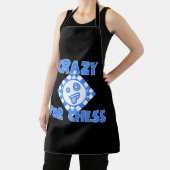Crazy für Schach Schürze (InSitu)