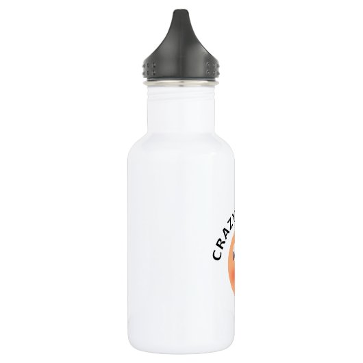 Crazy für Sie Edelstahlflasche (Links)