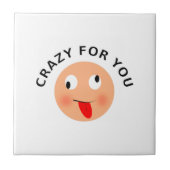 Crazy für Sie Fliese (Vorderseite)
