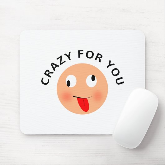 Crazy für Sie Mousepad (Mit Mouse)