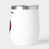 Crazy für Sie Niedlich Valentinstag Liebe Pinguin (Links)