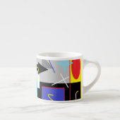 Crazy Geometry Funky Tasse (Rechts)