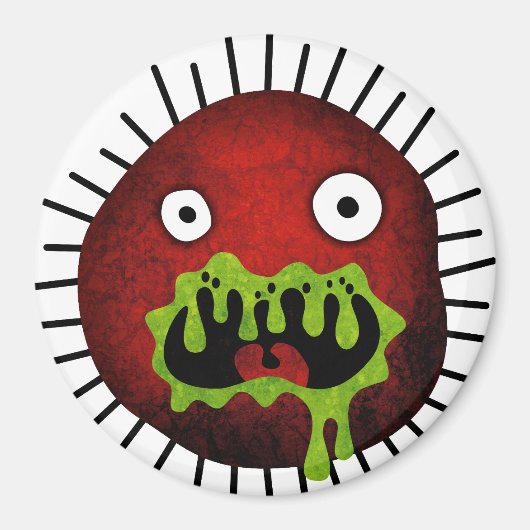 Crazy Germ Monster Magnet (Vorne)