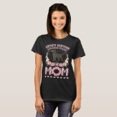 Crazy German Drahthaar Pointer Mama T-Shirt (Vorne ganz)