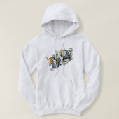 Crazy ghost 👻 hoodie (Design vorne)