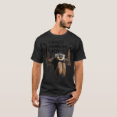 Crazy Gibbon Lady T-Shirt (Vorne ganz)