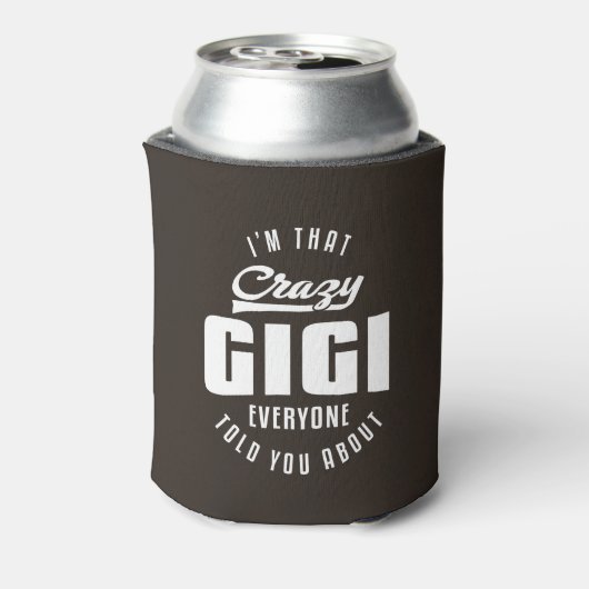 Crazy Gigi Dosenkühler (Kanne Rückseite)