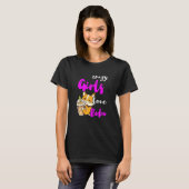 Crazy Girls Liebe Boba Tee Niedlich Corgi Dog Blas (Vorne ganz)