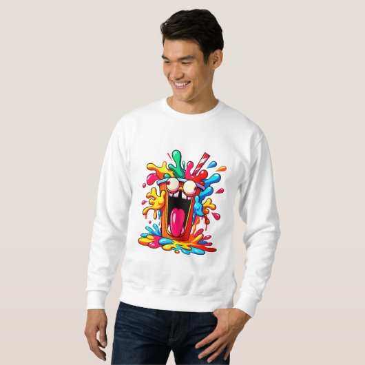 Crazy Glass Sweatshirt (Vorne ganz)