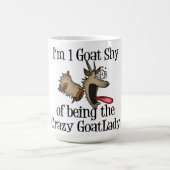 Crazy Goat Lady GetYerGoat Kaffeetasse (Mittel)