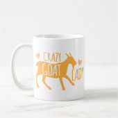 Crazy Goat Lady Kaffeetasse (Links)