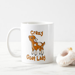 CRAZY GOAT LADY | von TotallyGoatally™ Kaffeetasse