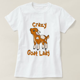CRAZY GOAT LADY   von TotallyGoatally™ T-Shirt