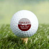 Crazy Golf Slogan, Mini Golfplatz Golfball (Insitu T-Shirt)