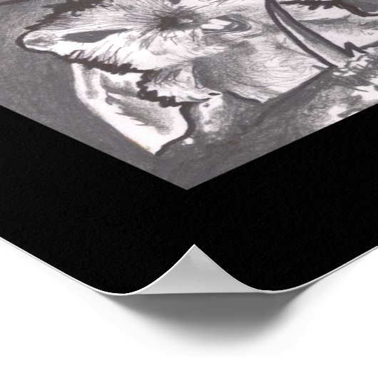 Crazy Golfer Poster (Ecke)