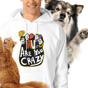 Crazy Good Vibes - farbenfroher, lebendiger Art Ca Hoodie