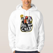 Crazy Good Vibes - farbenfroher, lebendiger Art Ca Hoodie (Vorderseite)