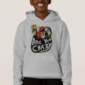 Crazy Good Vibes, lebendig Hoodie (Vorderseite)