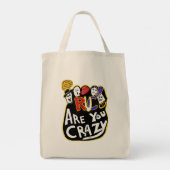 Crazy Good Vibes, lebendig Tragetasche (Rückseite)