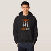 Crazy Goose Lady Goose Girl  Duck Hoodie (Vorne ganz)