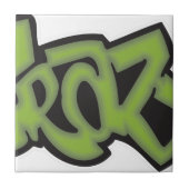 Crazy - Graffiti Fliese (Vorderseite)