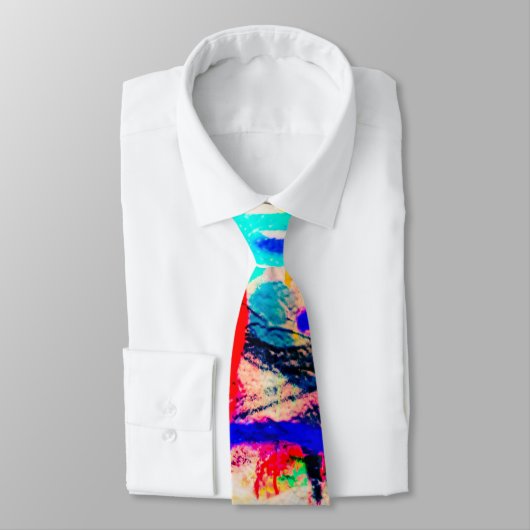 Crazy Graffiti Krawatte (Gebunden)