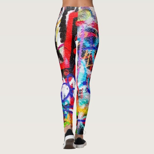 Crazy Graffiti Leggings (Rückseite)