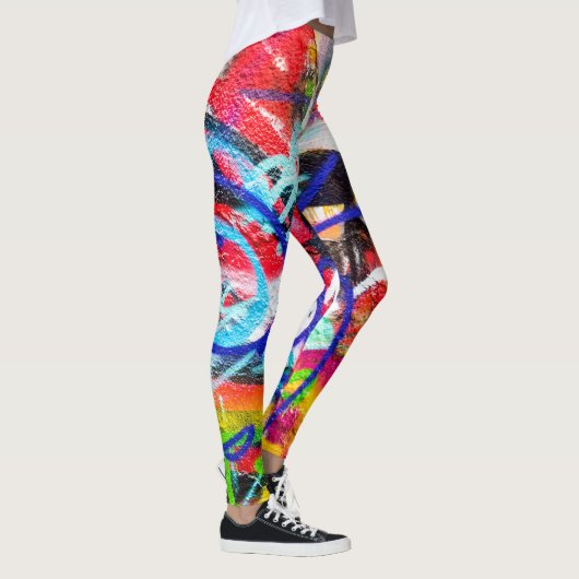 Crazy Graffiti Leggings (Rechts)