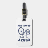 Crazy Gravel Typ Cycling Gepäckanhänger (Vorderseite vertikal)