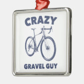 Crazy Gravel Typ Cycling Ornament Aus Metall (Links)