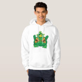 Crazy Green Monster Hoodie (Vorne ganz)
